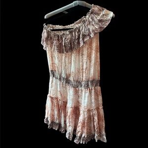 Muche et Muchette Ruffled Off-Shoulder Dress